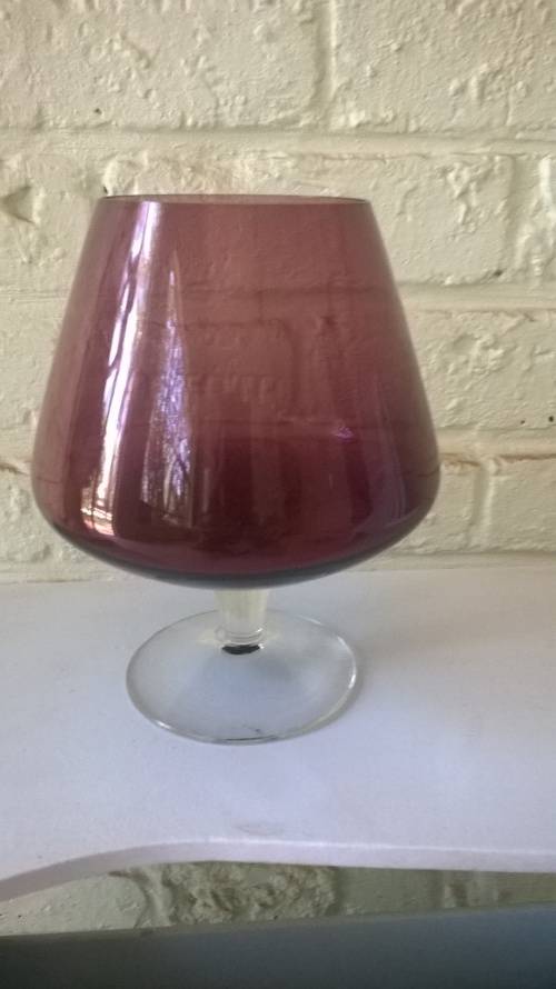 Rare and Beautiful Purple Studio Glass